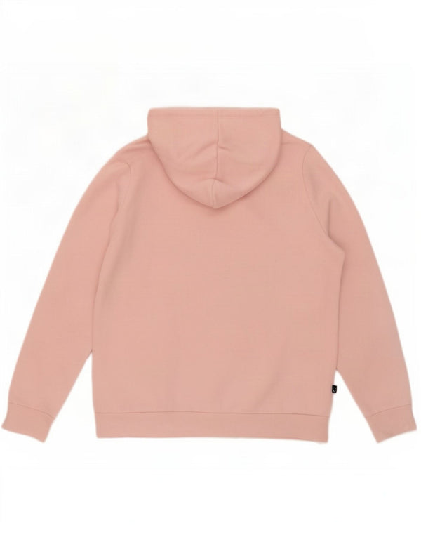 Puma Damen Graphic Hoodie Pullover UK 16 Large Pink
