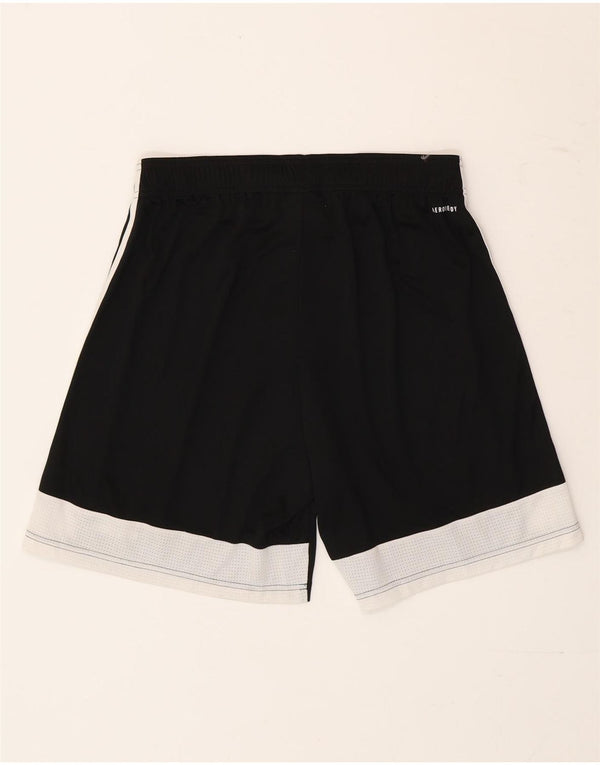 Adidas Boys Aeroready Sport Shorts 13-14 Years Large Black Colourblock