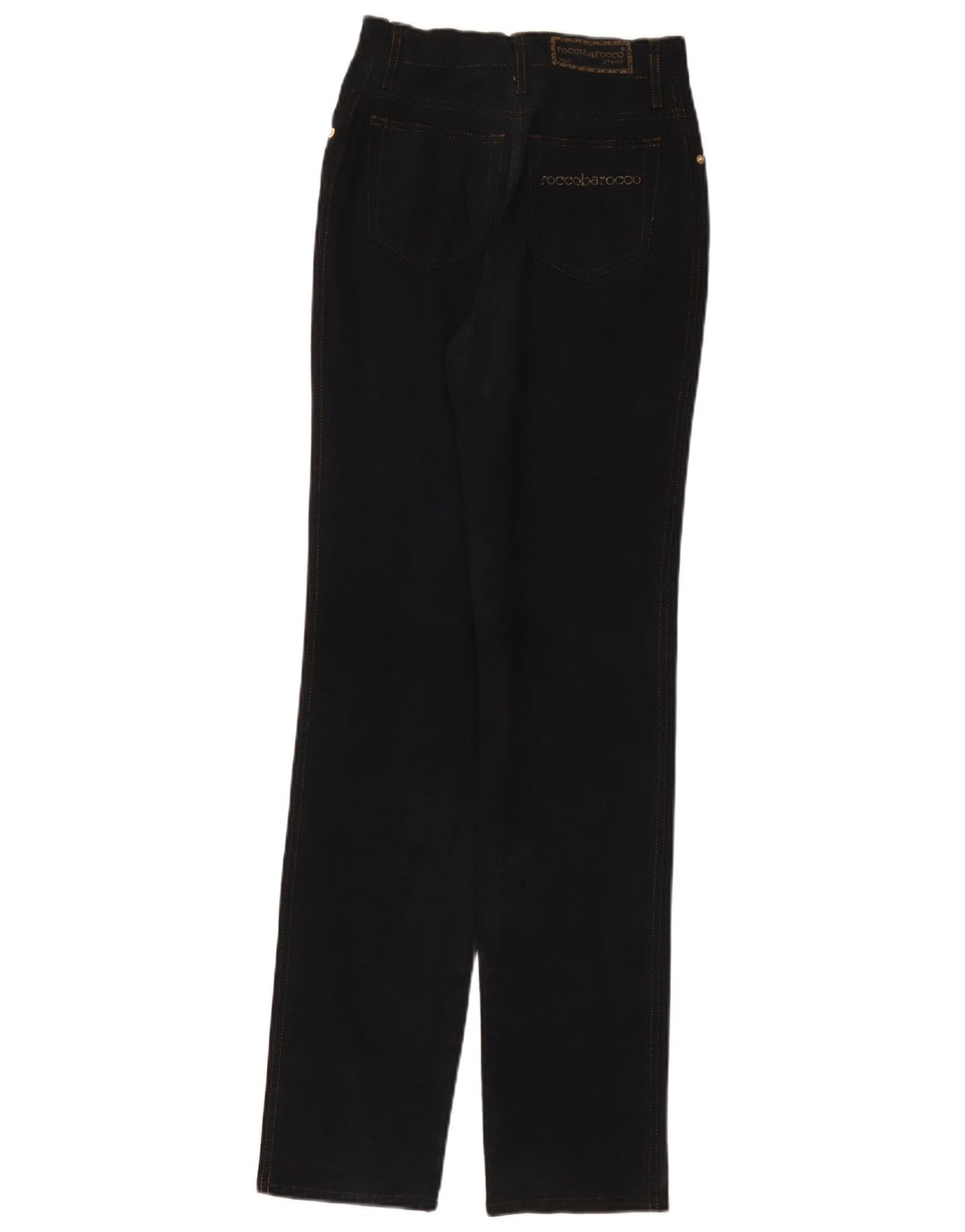 Jeans affusolati da donna ROCCOBAROCCO W27 L33 cotone nero