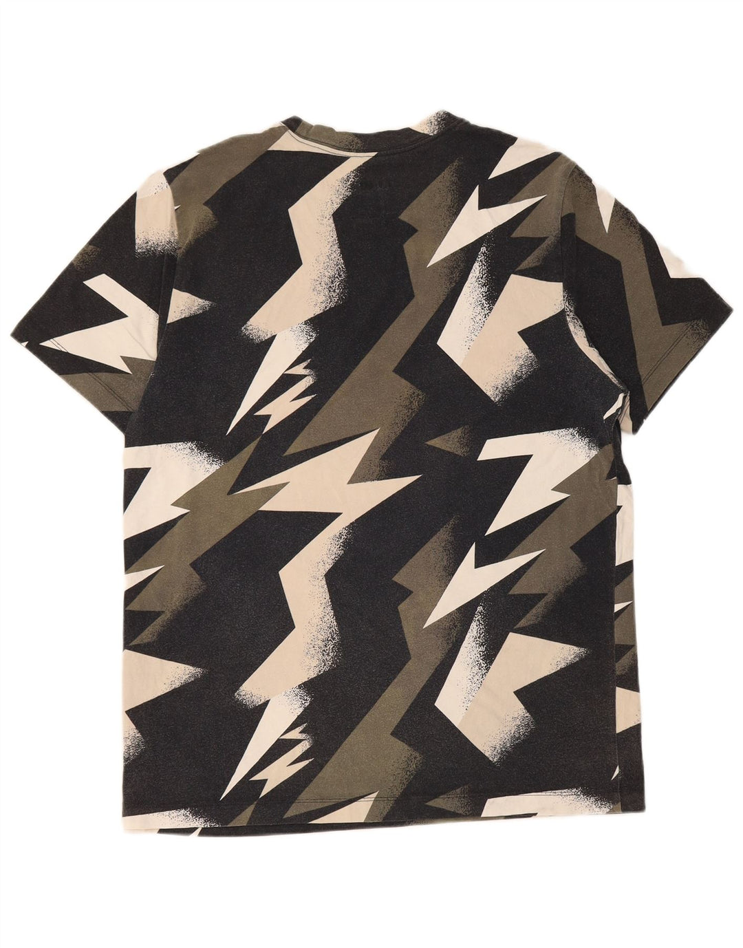 Jordan T-shirt graphique coupe standard pour homme, moyen, multicolore, géométrique