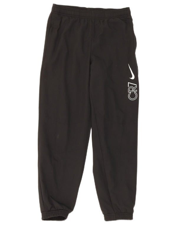 Nike Boys CR7 Graphic Tracksuit Trousers Joggers 8-9 Years Small Black