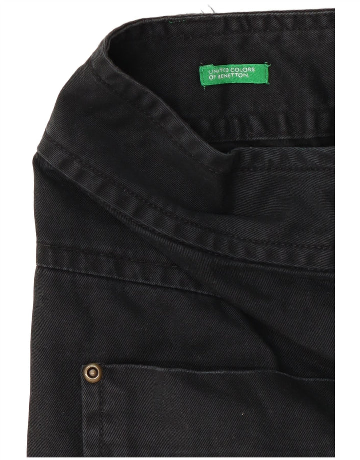 Benetton Minifalda Cargo W28 Medium Azul Marino