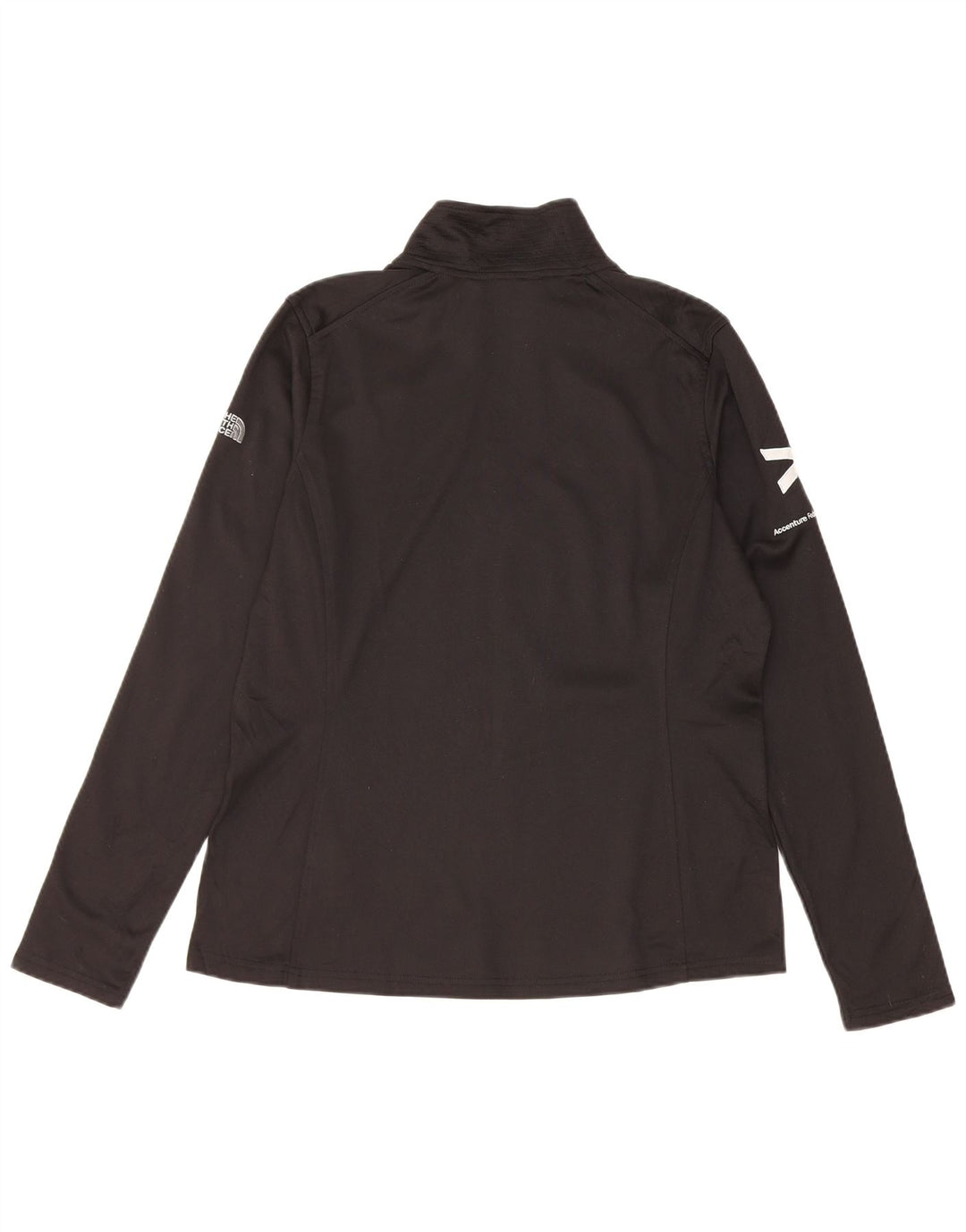 The North Face Dame Grafisk Pullover Træningsdragt Top UK 16 Large Sort