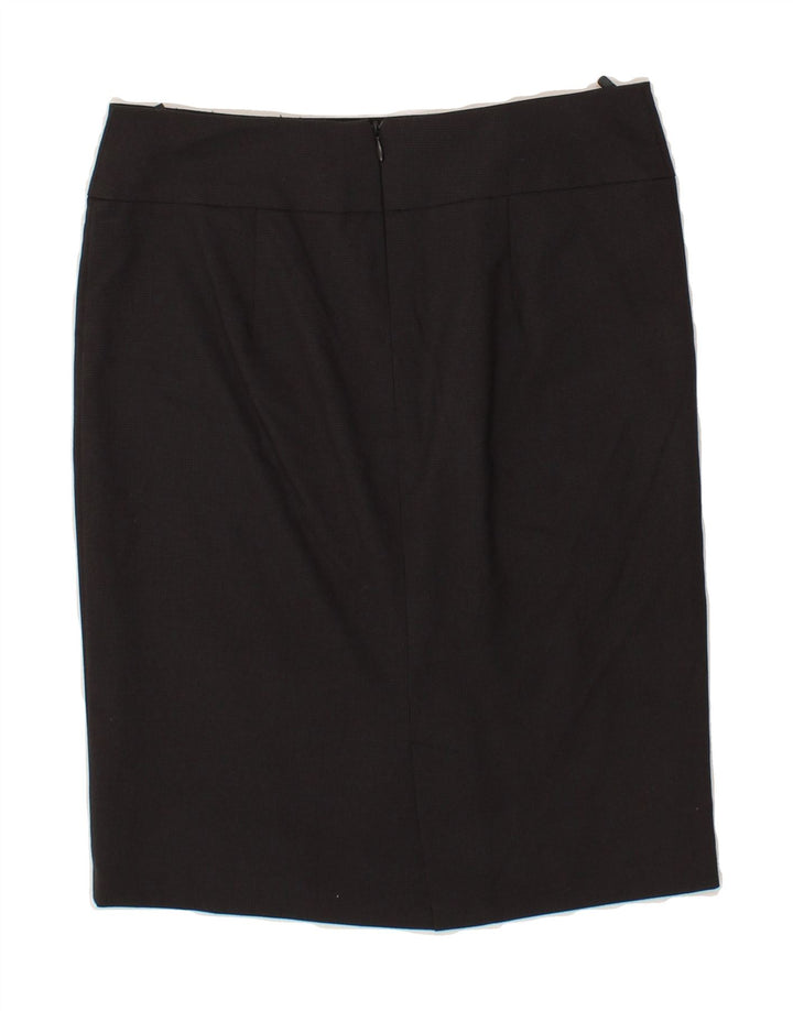 BENETTON Womens Straight Skirt IT 38 XS W28  Grey Polyester Vintage Benetton and Second-Hand Benetton from Messina Hembry 