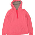 CHAMPION Womens Hoodie Jumper UK 16 Large Pink Cotton Vintage Champion and Second-Hand Champion from Messina Hembry 