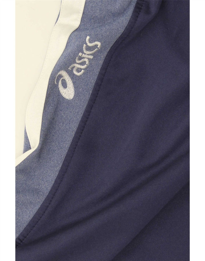 Asics Herre træningsdragt Bukser Large Navy Blue Colourblock