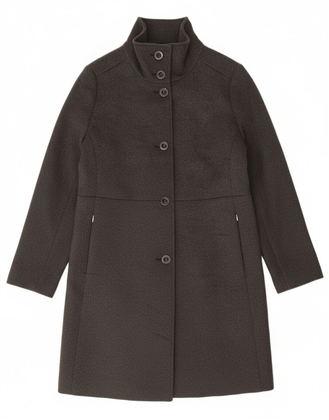 Esprit Damen Mantel UK 18 XL graue Wolle