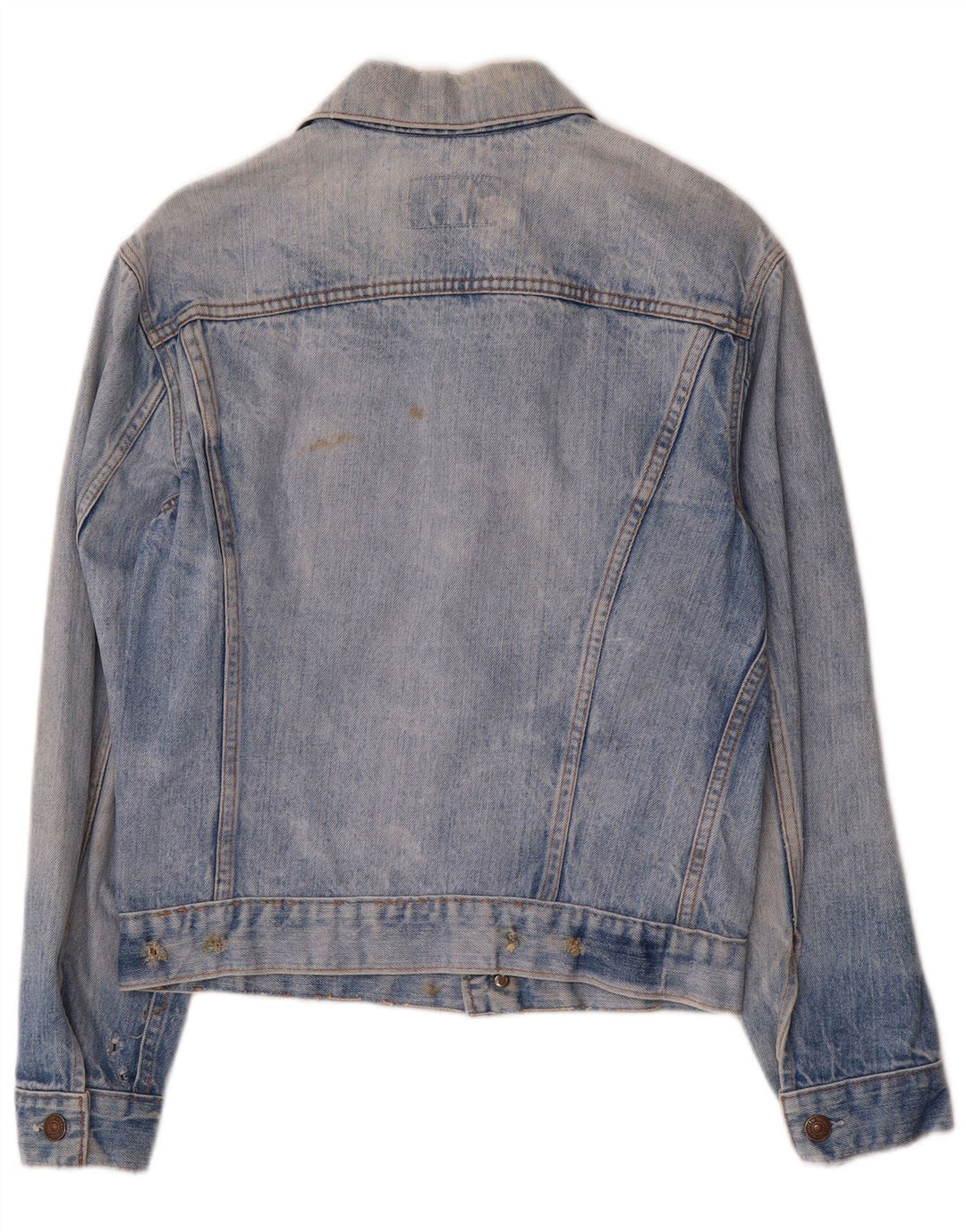 Levi's Womens Denim Jacket UK 12 Medium Blue