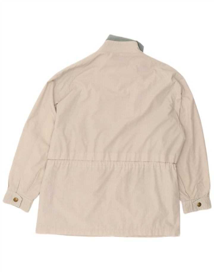 C & A Mens Utility Jacket IT 52 XL White Polyester