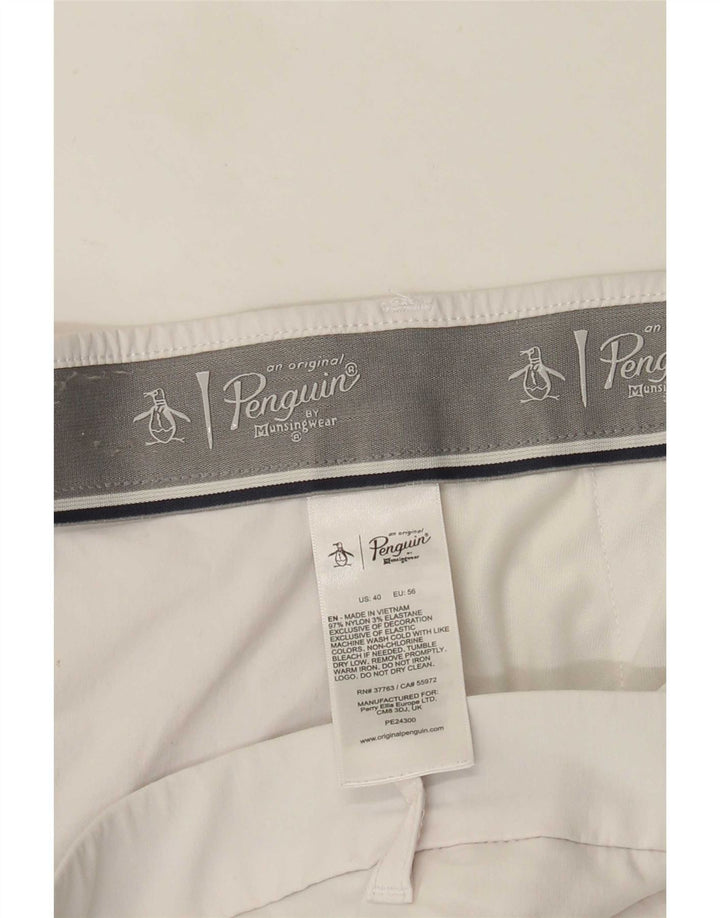Penguin Pantaloncini chino regolari da uomo W40 XL Nylon beige