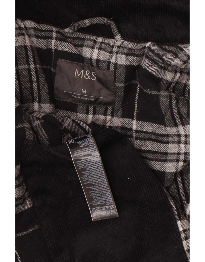 Marks & Spencer Męska kurtka z woskowanej bawełny UK 38, średni brąz