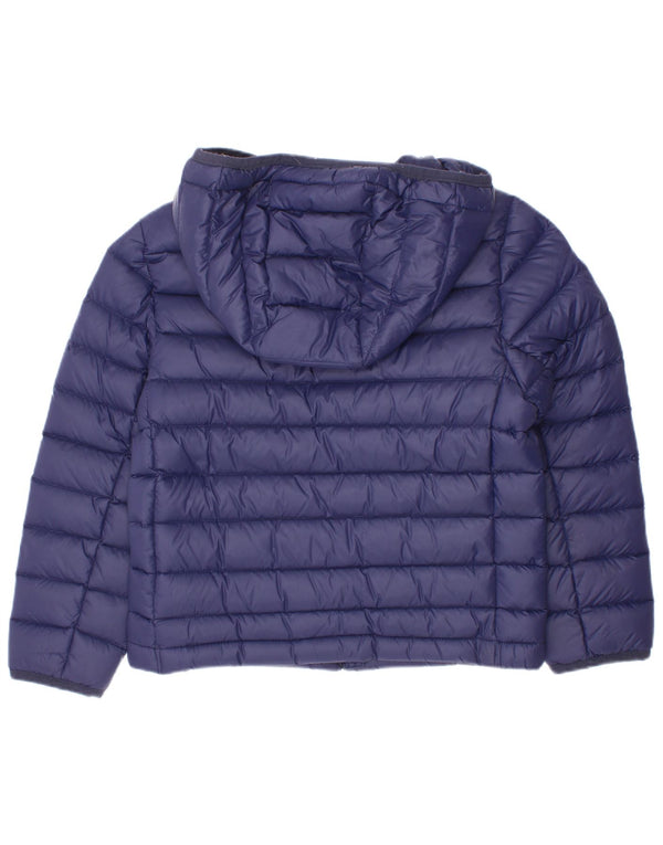 Polo Ralph Lauren Boys Hooded Padded Jacket 5-6 Years Navy Blue Polyester