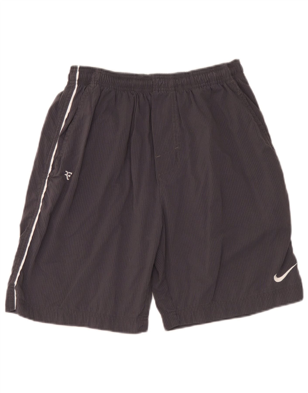 Pantaloncini sportivi Nike da uomo piccoli gessati grigi