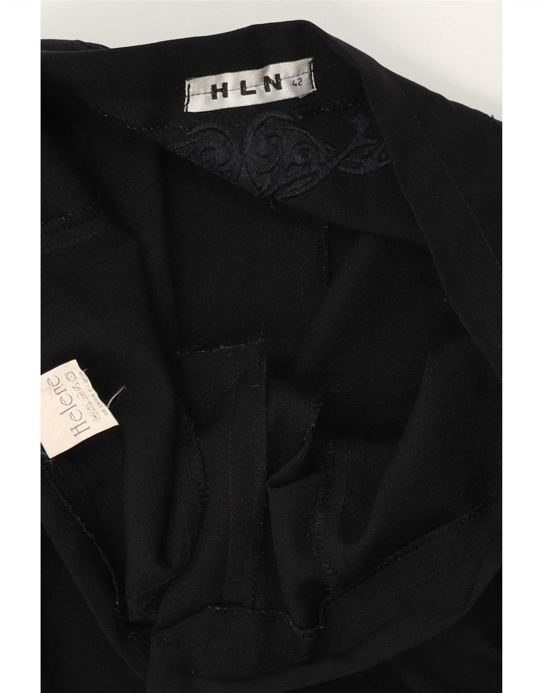 Vintage Womens Straight Cargo Trousers IT 42 Medium W28 L32 Black