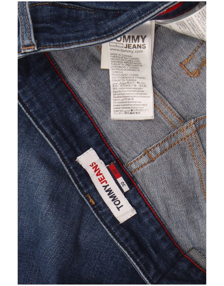 Tommy Hilfiger Mens Slim Jeans W30 L29 Blue Cotton