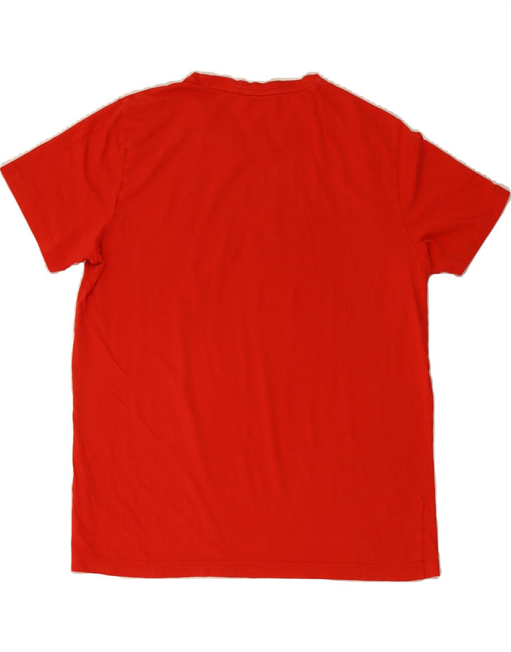 PUMA Mens Graphic T-Shirt Top Large Red Vintage Puma and Second-Hand Puma from Messina Hembry 