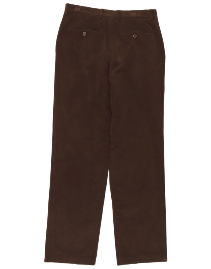 Massimo Dutti Mens EU 40 Medium W31 L31 Brown Bumbac