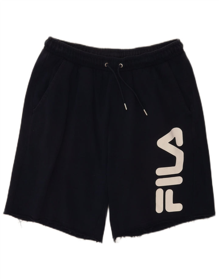 Fila Herre grafiske sportsshorts Medium marineblå bomuld