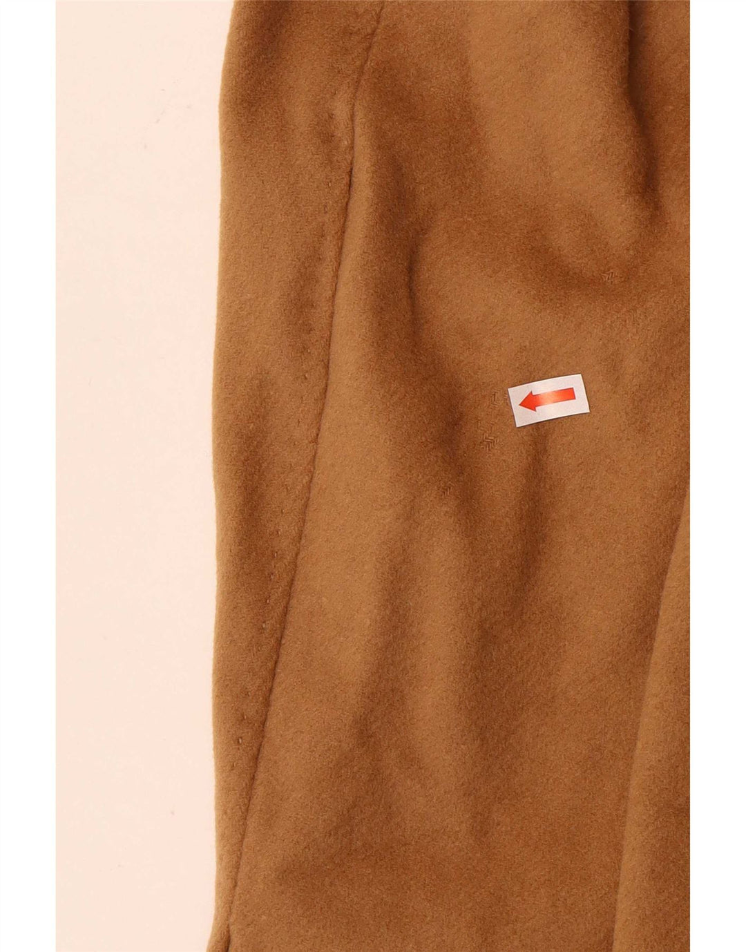 Massimo Dutti Mens 3 Button Overcoat EU 48 Medium Beige Wool