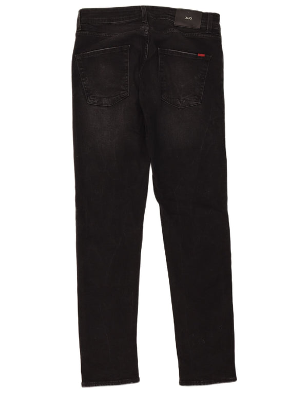Liu Jo Mens Frank Slim Jeans W31 L31 fekete