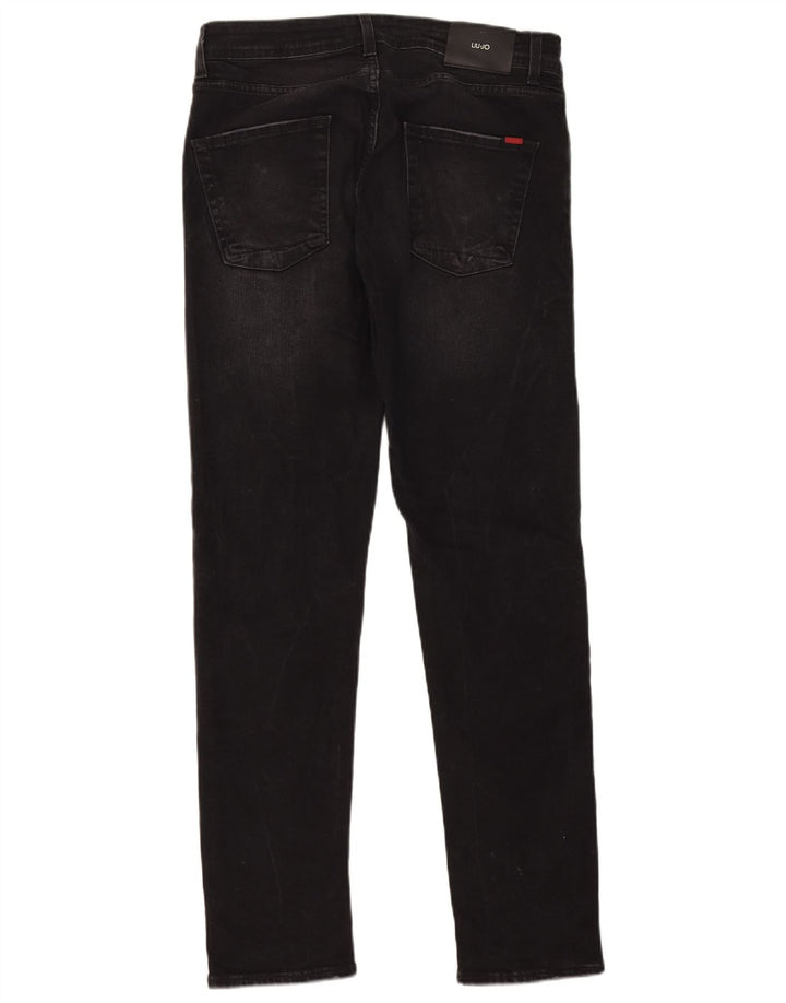 Liu Jo Mens Frank Slim Jeans W31 L31 Black