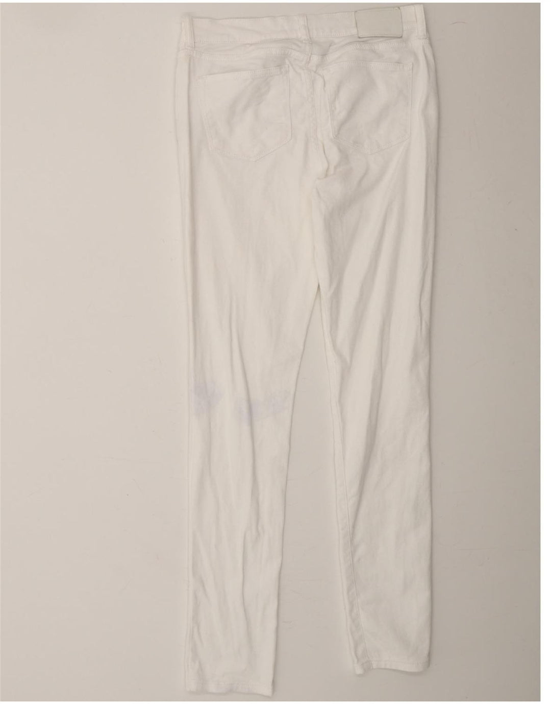 RALPH LAUREN Womens Slim Jeans US 6 Medium W30 L31 White Cotton Vintage Ralph Lauren and Second-Hand Ralph Lauren from Messina Hembry 
