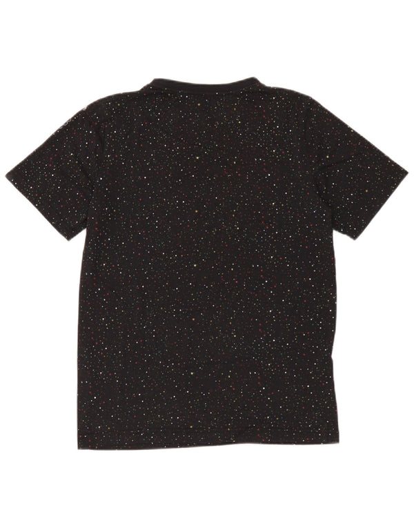 Jordan Boys Graphic T-Shirt Top 13-14 Years XL Black Spotted