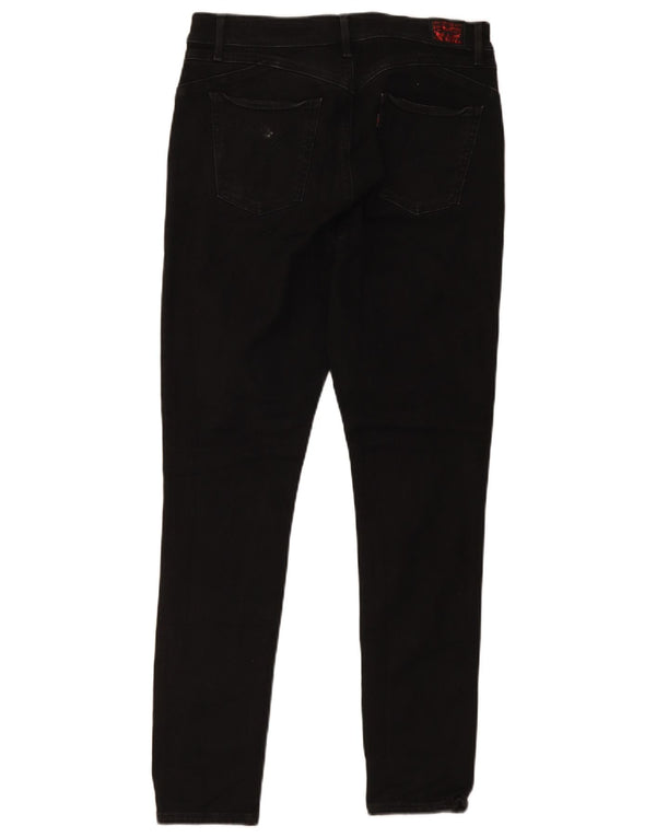 Levi's Womens High Rise Skinny Jeans W32 L30 Black Cotton