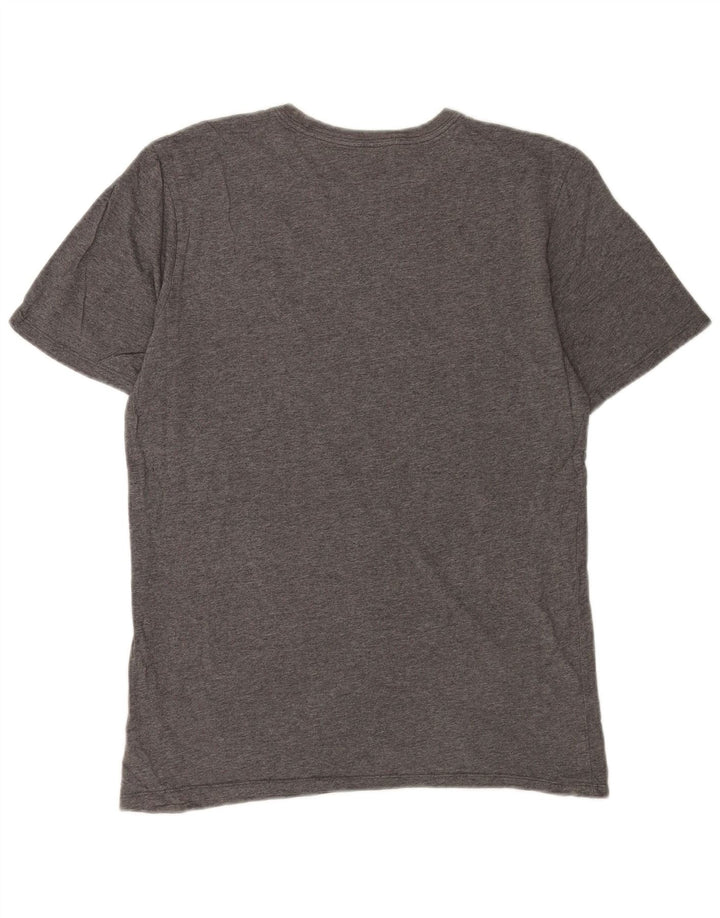 Camiseta Nike Hombre Top Gris Medio Algodón