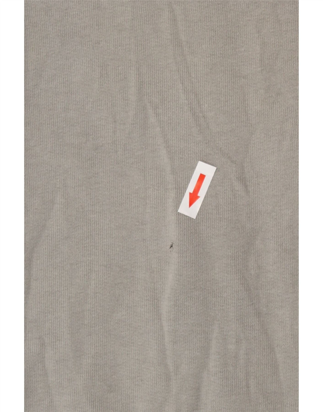 Champion Herre Zip Neck Sweatshirt Jumper Large Grå