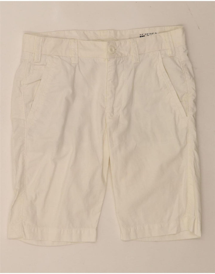 Slam Mens Chino Shorts IT 46 Small W29  White Cotton