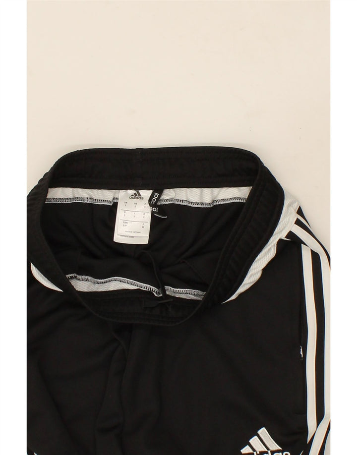 ADIDAS Womens Climacool Tracksuit Trousers UK 10 Small  Black Polyester Vintage Adidas and Second-Hand Adidas from Messina Hembry 