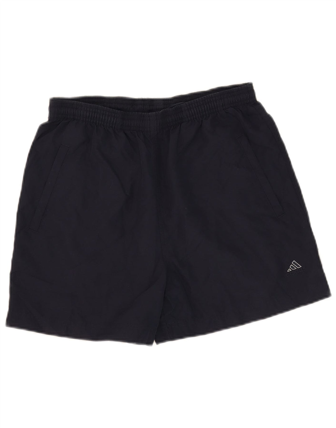 Adidas Dame Sports Shorts UK 12 Medium Navy Blue Polyester