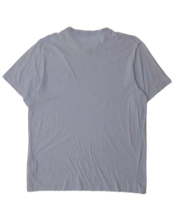 T-shirt da uomo Nike Top Large in cotone blu