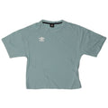 T-shirt damski Umbro Top UK 14, średni niebieski, bawełniany