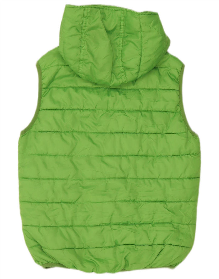 Champion drenge hætte polstret Gilet 9-10 år grøn polyester