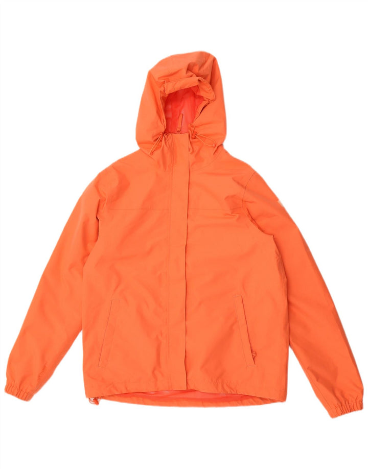 Helly Hansen Γυναικείο μπουφάν βροχής με κουκούλα UK 14 μεσαίο πορτοκαλί πολυεστέρας