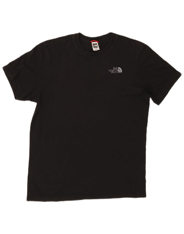 Tricou grafic pentru bărbați The North Face Top Medium Black Bumbac