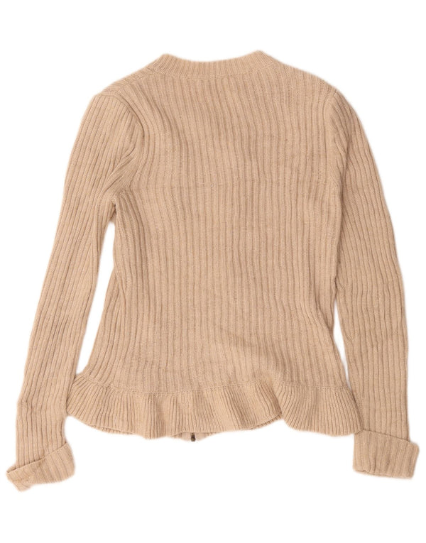 Marks & Spencer Damen-Cardigan-Pullover UK 16 Large Beige Acryl