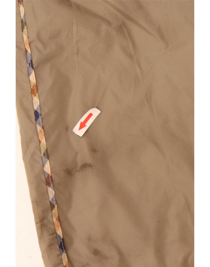 Aquascutum Mens Chino Shorts IT 50 Large W36  Grey Polyamide