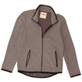 Hollister Mens Tracksuit Top Jacket Small Grey Colourblock Cotton
