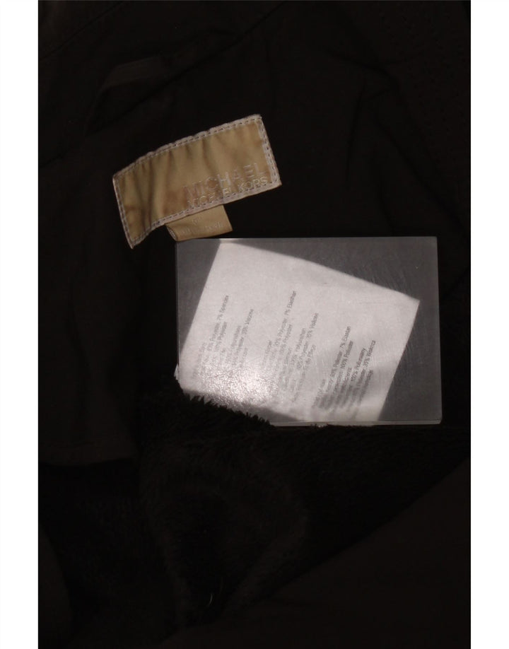 Michael Kors Veste militaire pour femme UK 18 XL Noir Polyester