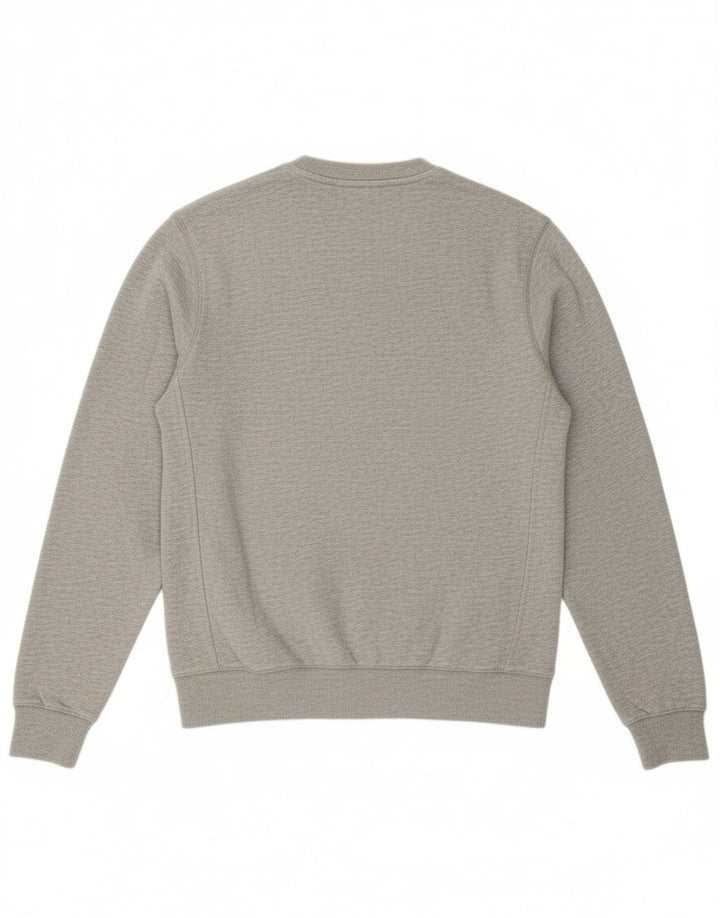 PENGUIN Mens Sweatshirt Jumper Small Grey Cotton