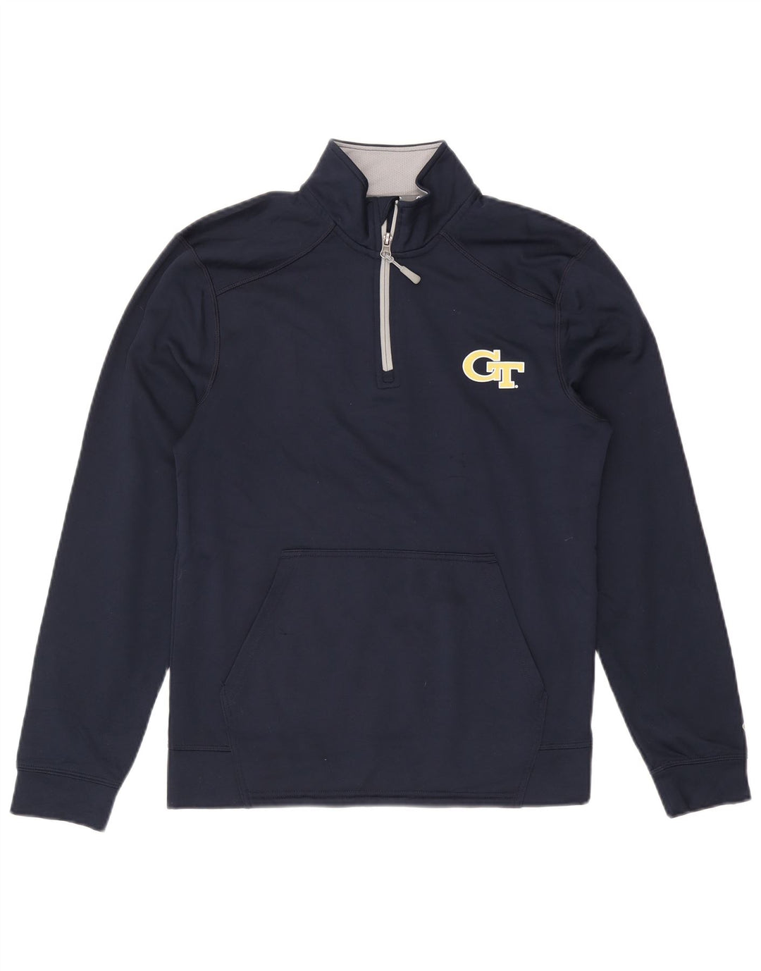 Champion Mens Graphic Sweatshirt Jumper Small Navy Blue Polyester Sports