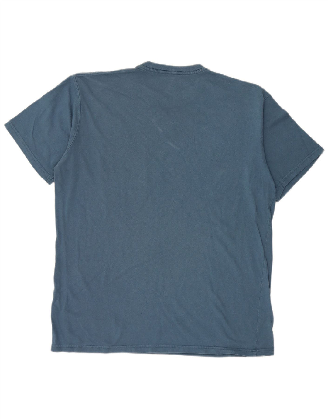 T-shirt da uomo Russell Athletic Top grande in cotone blu