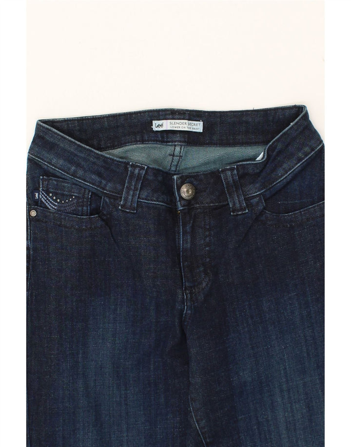 LEE Womens Slender Secret Bootcut Jeans W28 L26 Navy Blue Cotton Vintage Lee and Second-Hand Lee from Messina Hembry 