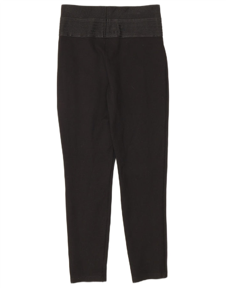 Leggings corti da donna Zara UK 8 piccoli a spina di pesce neri