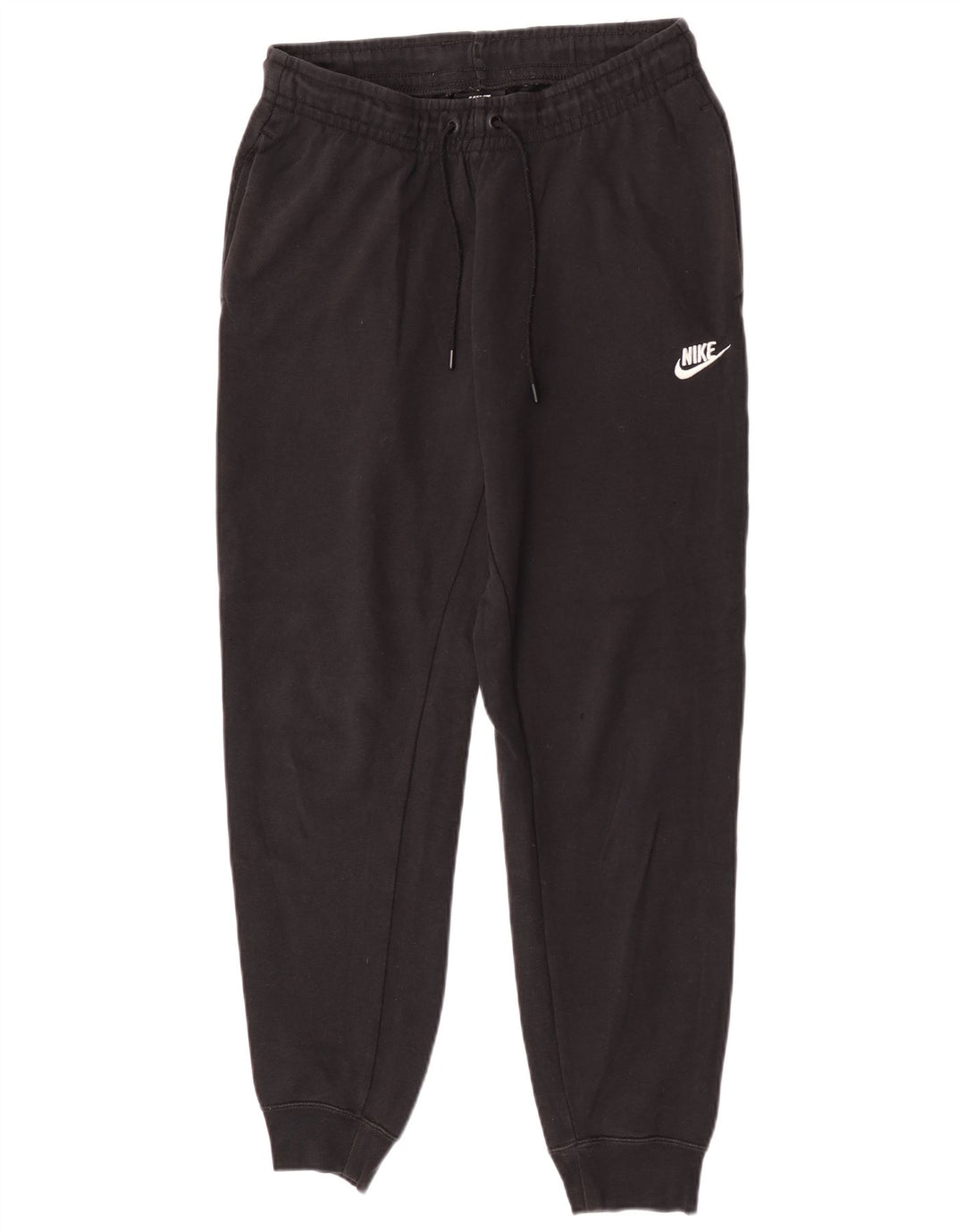 Nike Mens Tracksuit Trousers Joggers Small Black Cotton