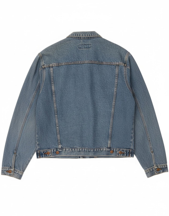 REWINO Womens Denim Jacket UK 18 XL Blue Cotton