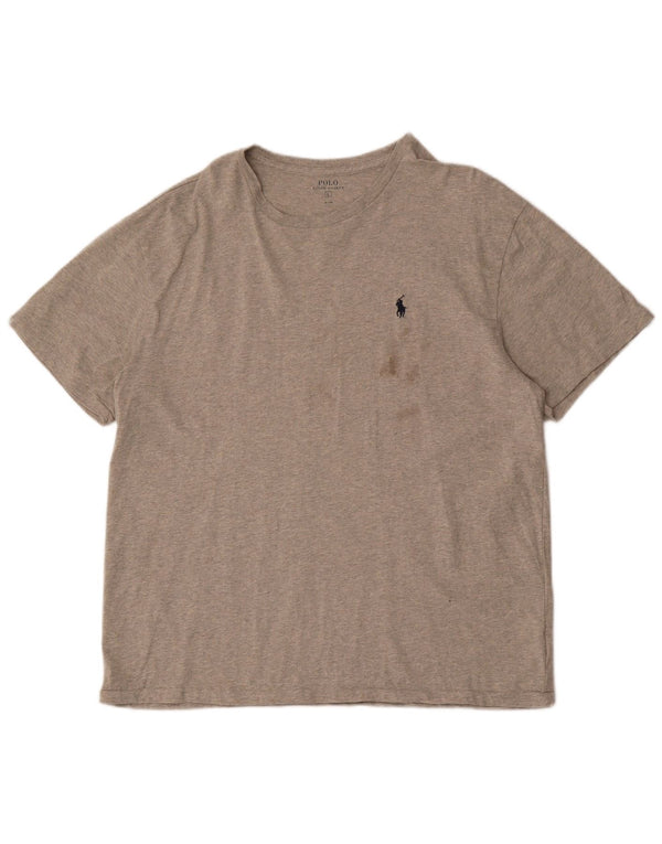 Polo Ralph Lauren Mens T-Shirt Top Large Grey Cotton